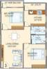Sanvi Sri Abode (2BHK+2T (973 sq ft) 973 sq ft)