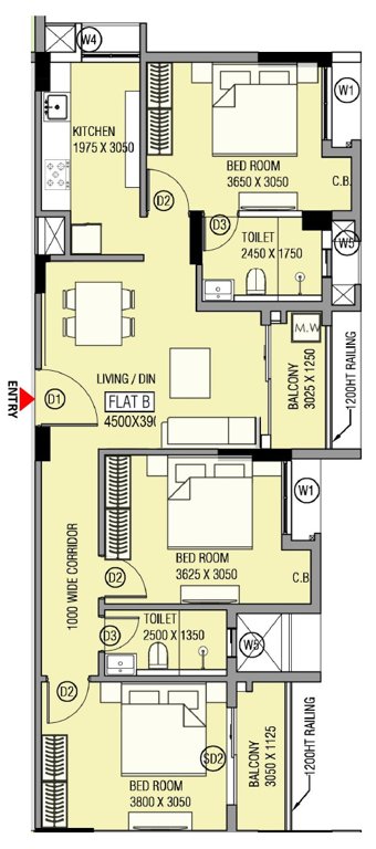  vishnu priya Floor Plan Floor Plan