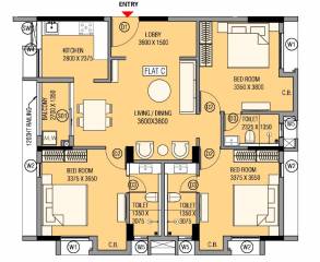  vishnu-priya Floor Plan Floor Plan