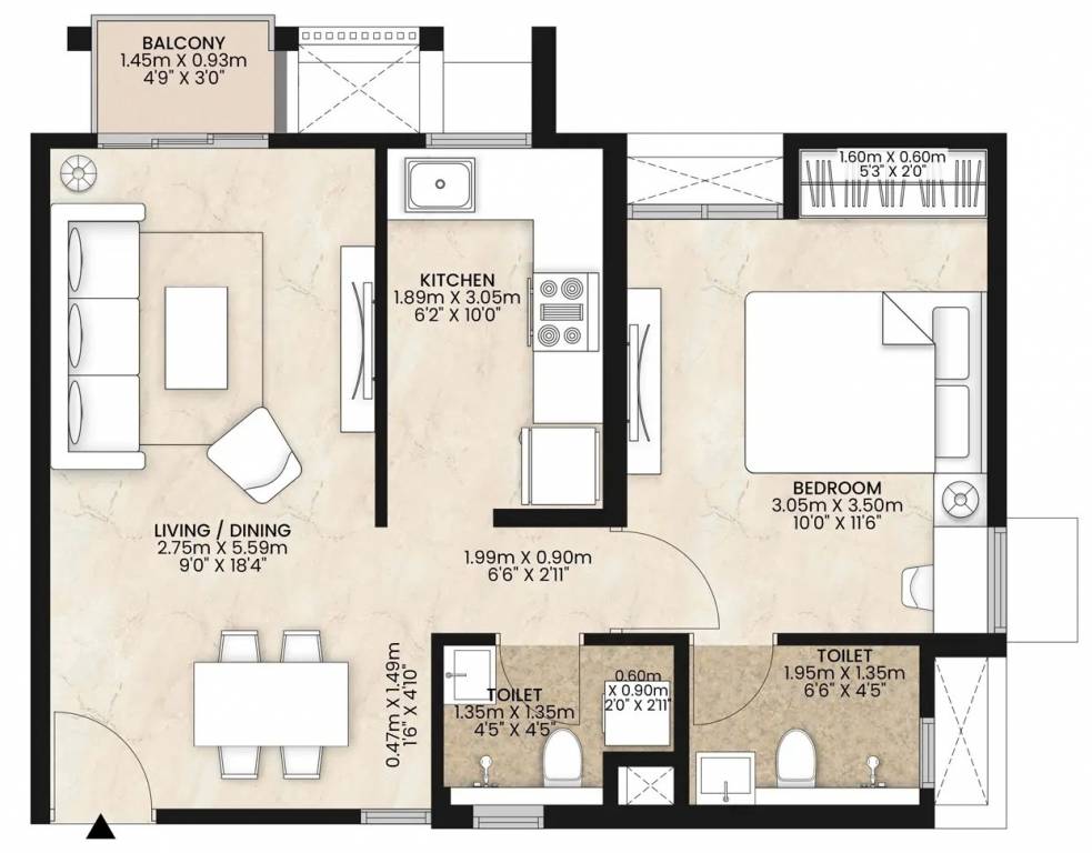 Floor Plan happinest kalyan 2 project b Floor Plan Floor Plan