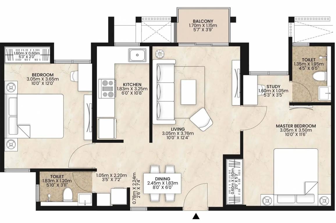 Floor Plan happinest kalyan 2 project b Floor Plan Floor Plan