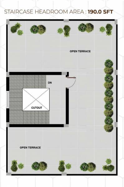  praveens-golden-leaf Floor Plan Terrace Floor Plan