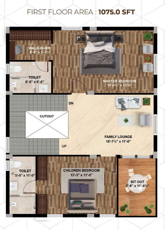  praveens golden leaf Floor Plan First Floor Plan