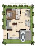  praveens-golden-leaf Floor Plan Ground Floor Plan