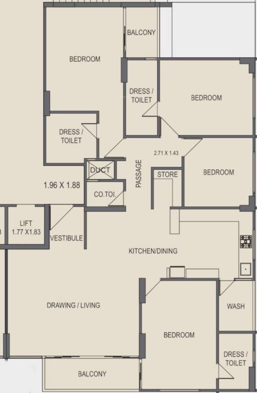 Floor Plan hir asha luxuria Floor Plan Floor Plan