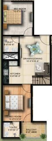  high street south avenue Floor Plan Lower Level Duplex Plan