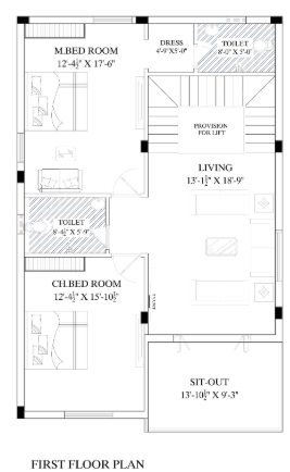  hillside Floor Plan First Floor Plan