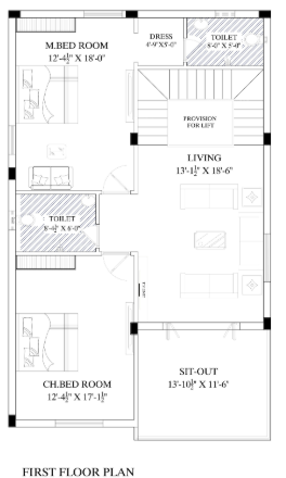  hillside Floor Plan First Floor Plan