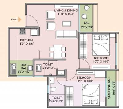  shankeshwar-sparsh Floor Plan Floor Plan