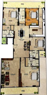  mg-heights-dlf-phase-3 Floor Plan Floor Plan