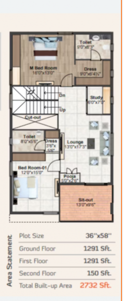  srigdhas-rising-east Floor Plan First Floor Plan