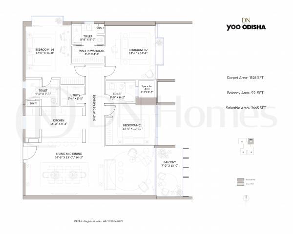  yoo-odisha Floor Plan Floor Plan