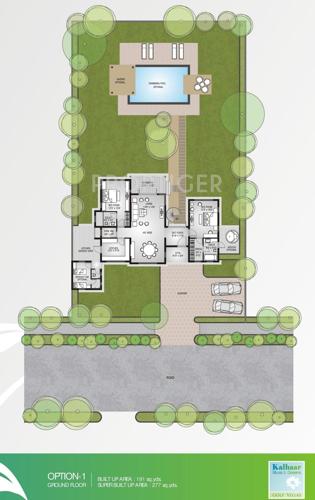 Navratna Kalhaar Blues and Greens (2BHK+2T (2,493 sq ft)   Servant Room 2493 sq ft)