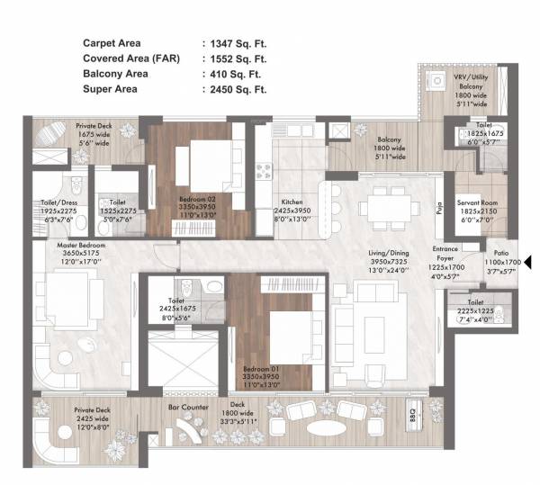  the-presidential Floor Plan Floor Plan