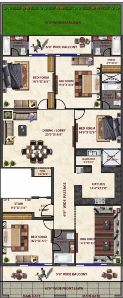 Floor Plan sita-lavish-builder-floors Floor Plan Floor Plan
