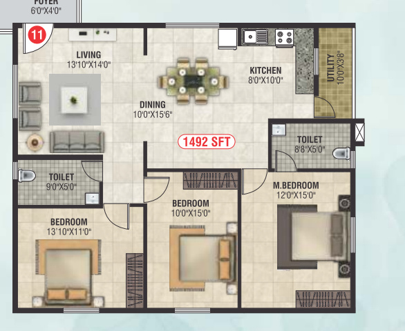  sapphire Floor Plan Floor Plan