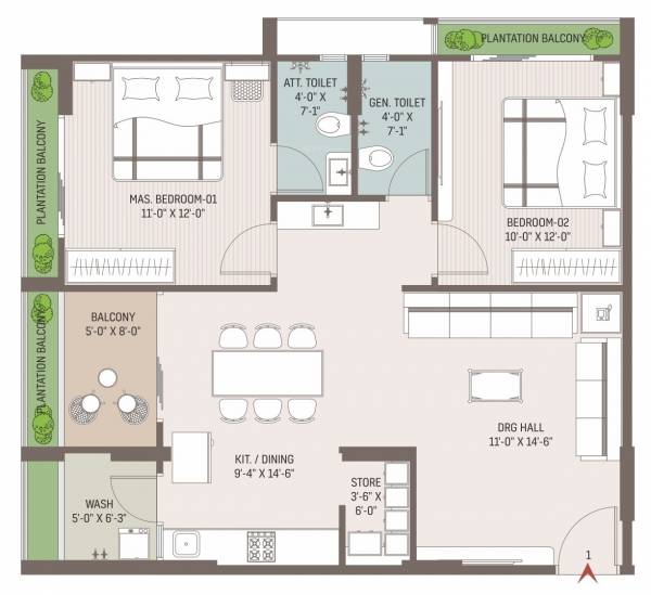  kabir-parisar Floor Plan Floor Plan