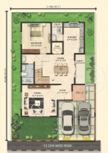  lake mist Floor Plan Ground Floor Plan