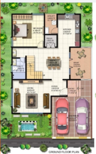  lake mist Floor Plan Ground Floor Plan