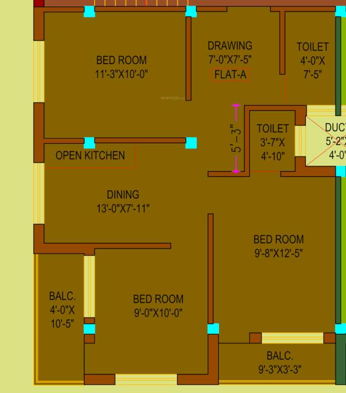  apartment phase 4 Floor Plan Floor Plan