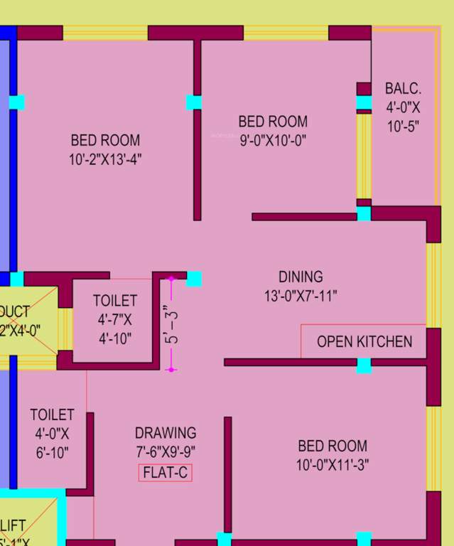  apartment phase 4 Floor Plan Floor Plan