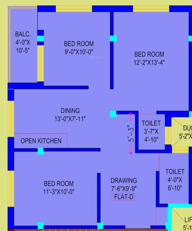  apartment phase 4 Floor Plan Floor Plan
