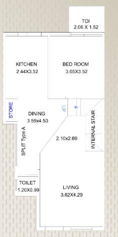  bliss Floor Plan Ground Floor Plan