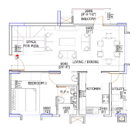 Upper Level Duplex Plan  tranquility Floor Plan Upper Level Duplex Plan