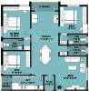 Sai Nest (3BHK+3T (1,612 sq ft) Pooja Room 1612 sq ft)