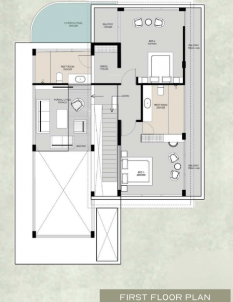  vanam-villa Floor Plan First Floor Plan