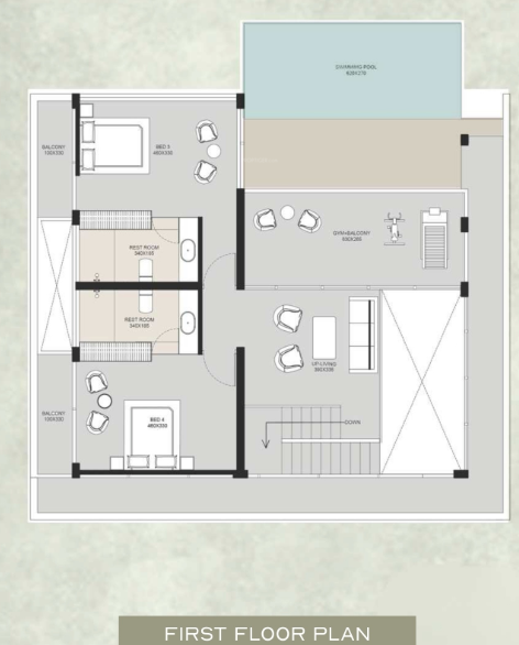  vanam villa Floor Plan First Floor Plan