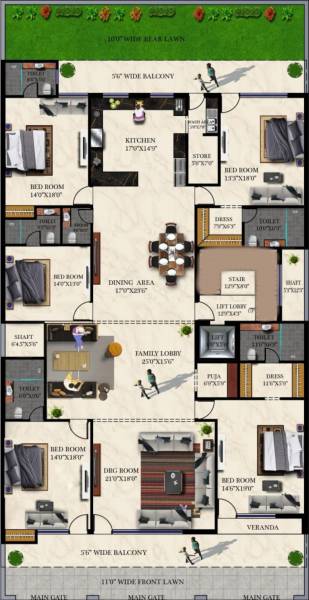  platinum-builder-floor Floor Plan Floor Plan
