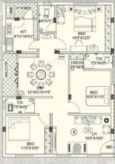 Tripura Residency (3BHK+3T (1,385 sq ft) 1385 sq ft) Tripura Residency (3BHK+3T (1,385 sq ft) 1385 sq ft)