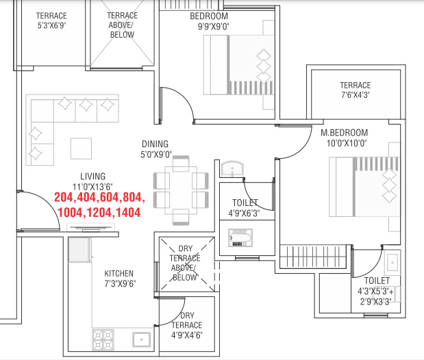  infinity planet c and d wing Floor Plan Floor Plan
