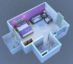 Hector Marvella City Apartments (1BHK+1T (425 sq ft) + Study Room 425 sq ft)