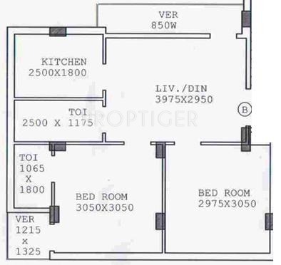 Star Lily (2BHK+2T (773 sq ft) 773 sq ft) Star Lily (2BHK+2T (773 sq ft) 773 sq ft)