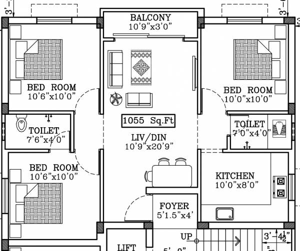  ak-mithun-flats Floor Plan Floor Plan