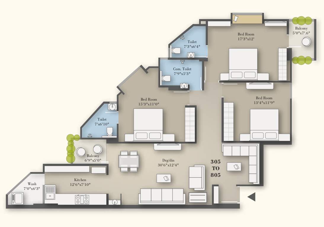  divine heritage Floor Plan Floor Plan