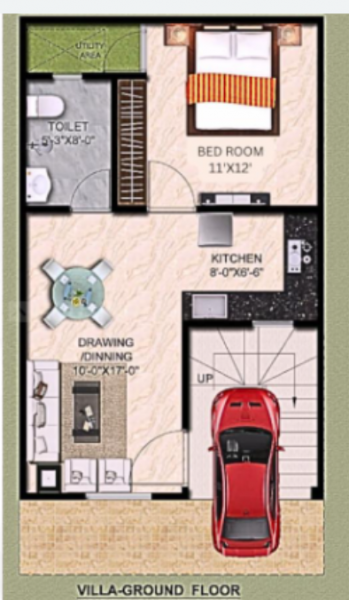  homes Floor Plan Ground Floor Plan