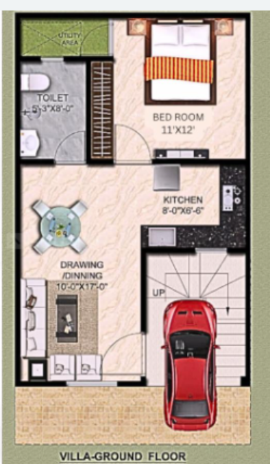  homes Floor Plan Ground Floor Plan