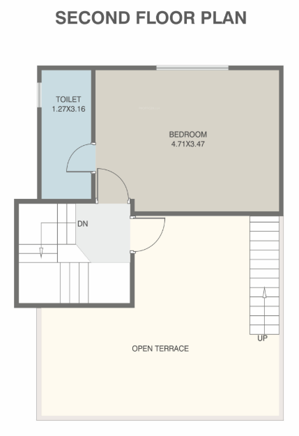  kingsville phase 2 Floor Plan Second Floor Plan