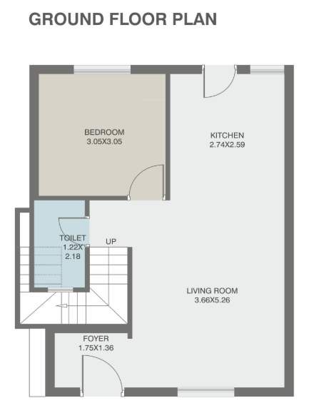  kingsville phase 2 Floor Plan Ground Floor Plan