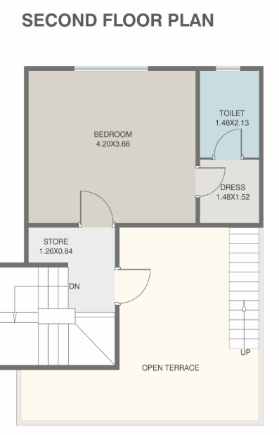  kingsville phase 2 Floor Plan Second Floor Plan