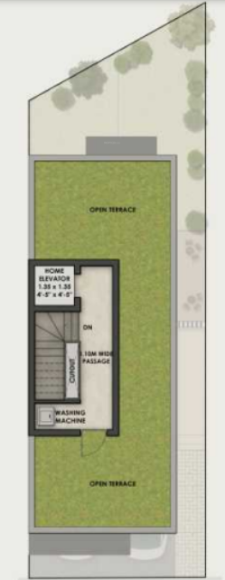 Terrace Floor Plan eden villas Floor Plan Terrace Floor Plan
