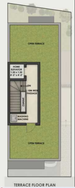 Terrace Floor Plan eden villas Floor Plan Terrace Floor Plan