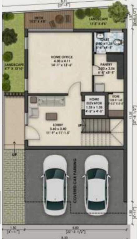  eden villas Floor Plan Ground Floor Plan