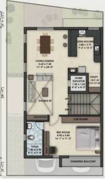  eden villas Floor Plan First Floor Plan