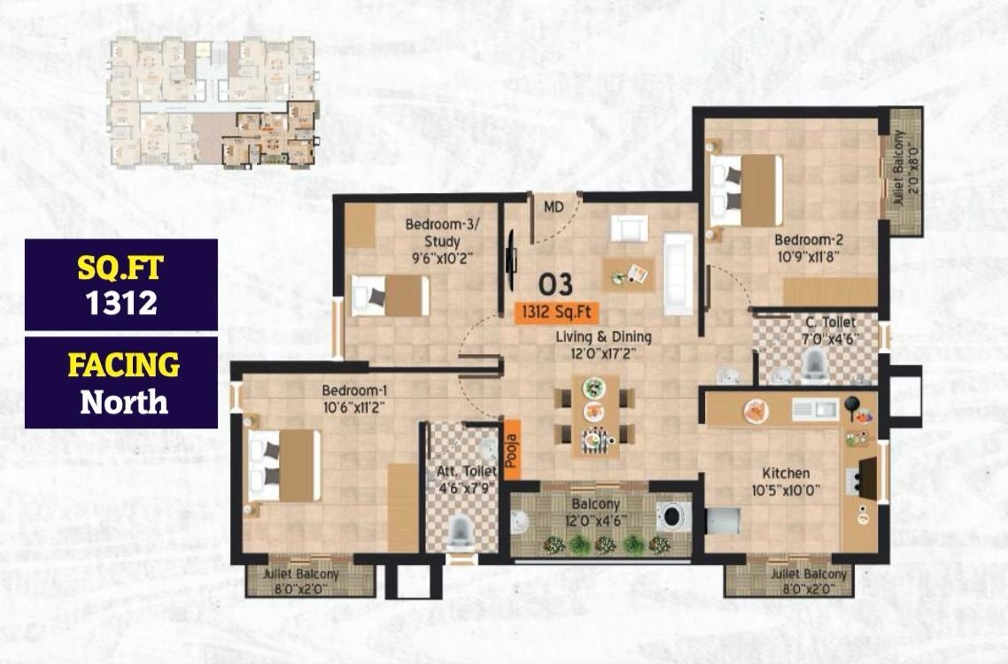 Floor Plan rohini mayfair Floor Plan Floor Plan