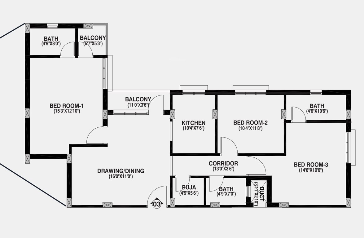  aavasa shivgram residency Floor Plan Floor Plan