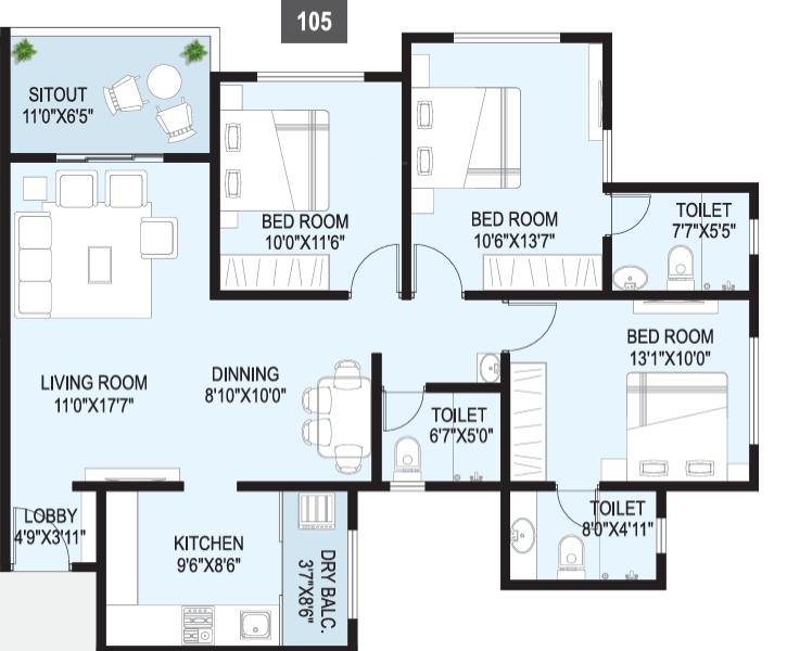 Floor Plan the rise Floor Plan Floor Plan